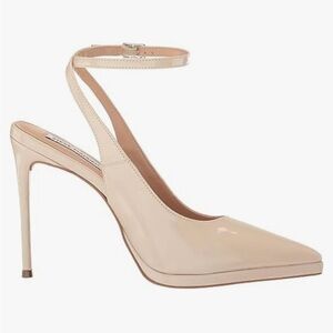 Steve Madden Beige Pointed Toe Heels